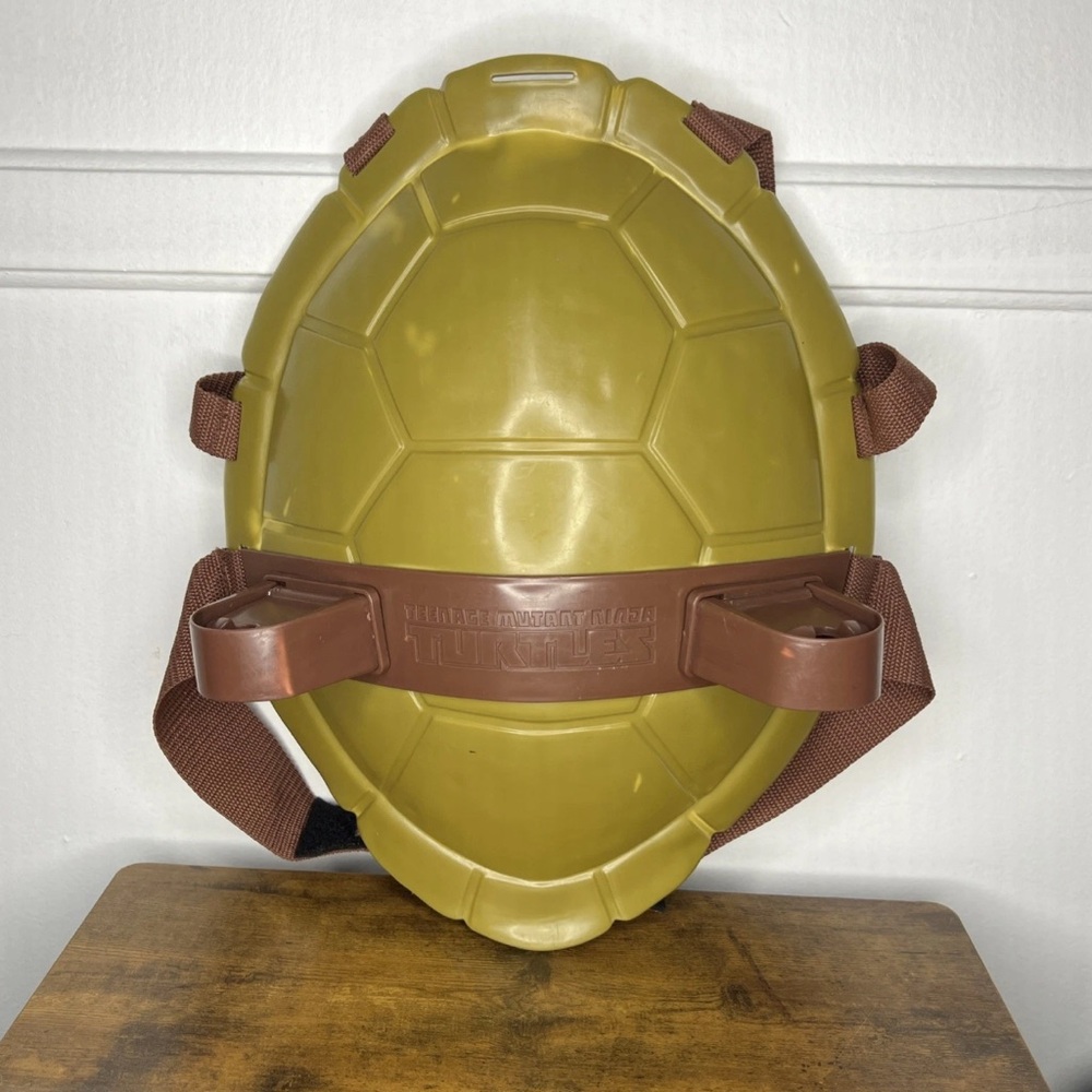 Nickelodeon Turtle Shell Backpack - Green and Brown